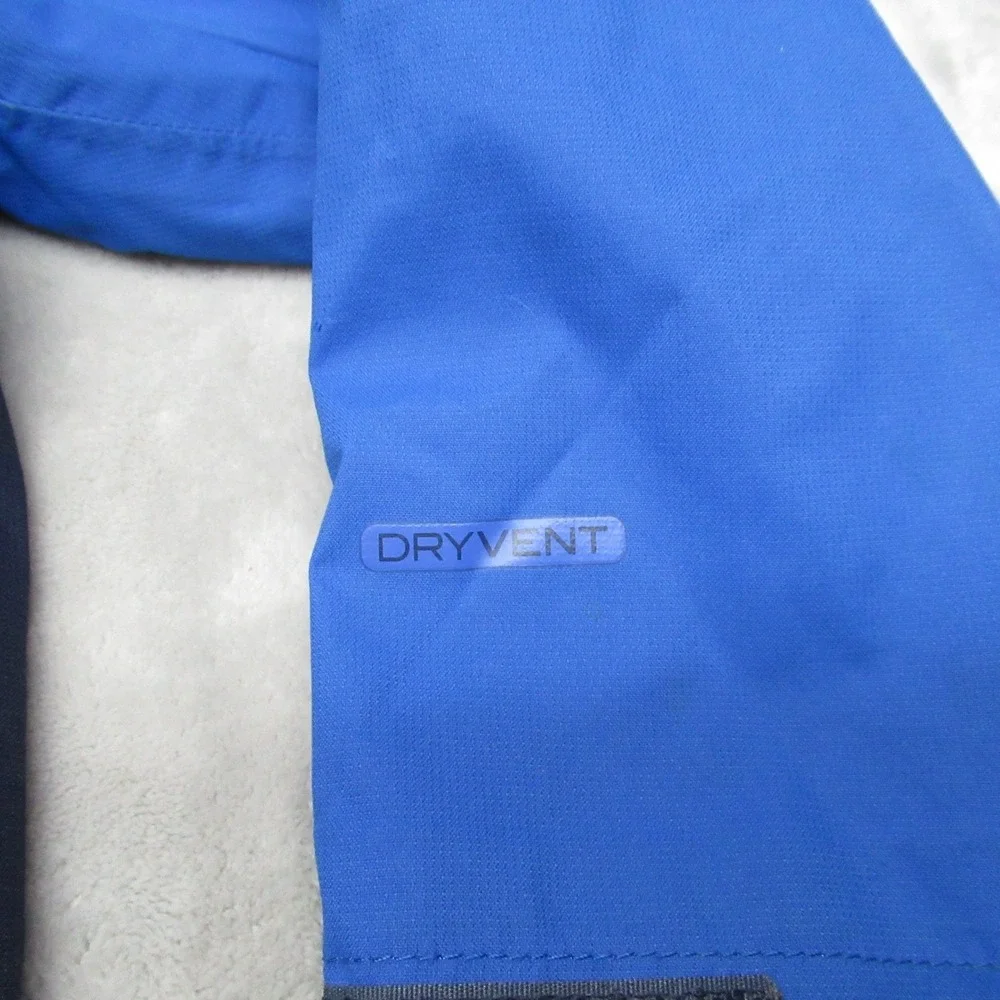 North Face Jacket Boy XXS 5 Blue Chimborazo Triclimate Hood Insulated Waterproof - Picture 2 of 14